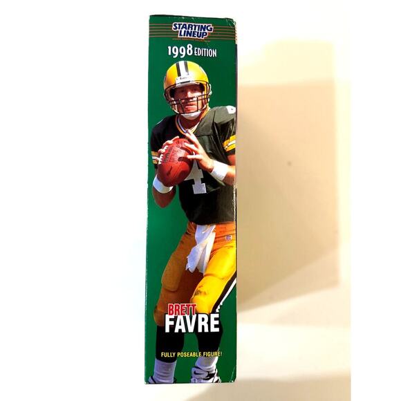 Vintage Brett Favre Action Figure Starting Lineup 1998 Edition Green Bay Packers - Picture 4 of 4